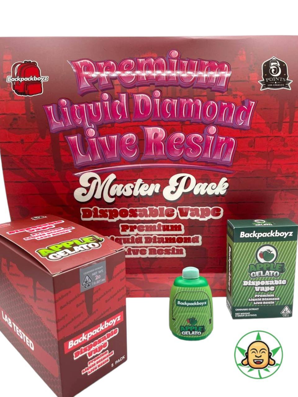 BackpackBoyz 2G Disposables - Melted Diamonds Live Resin BackpackBoyz 2G Disposables - Melted Diamonds Live Resin