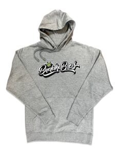 BB Hoodie - Classic Script Grey