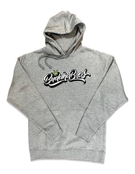 BB Hoodie - Classic Script Grey