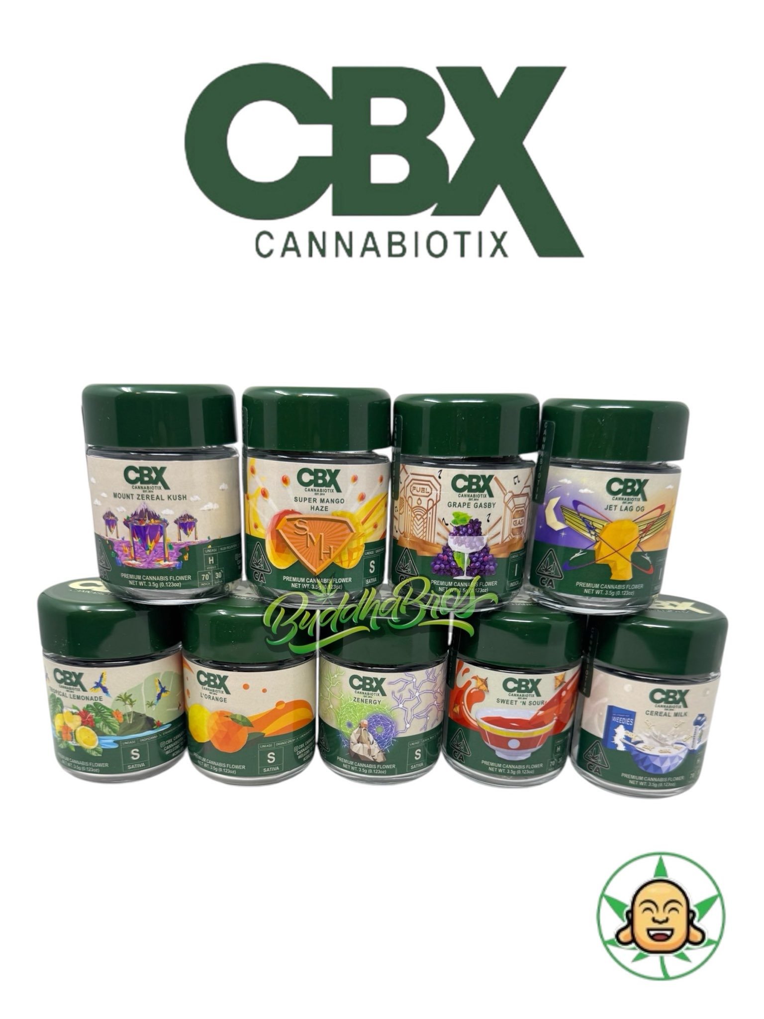 CBX Cannabiotix (Prepackaged 3.5 Exotic Flower) CBX Cannabiotix (Prepackaged 3.5 Exotic Flower)