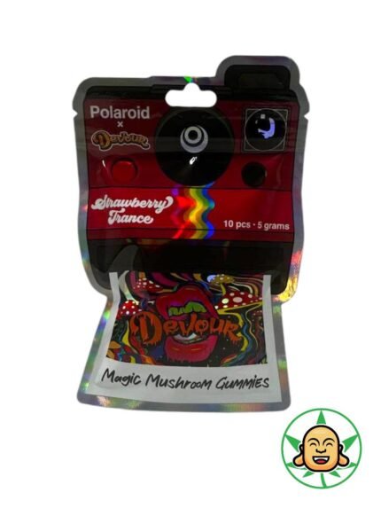 Polaroid x Devour Magic Mushroom Gummies